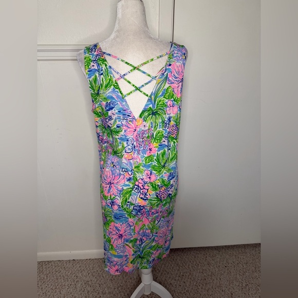 Lilly Pulitzer Kristen Lilly Loves Hawaii Dress size L - Picture 2 of 9